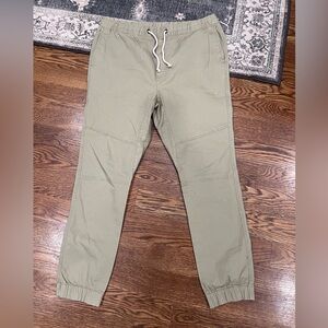 Mens H&M Khaki Joggers / Size 34